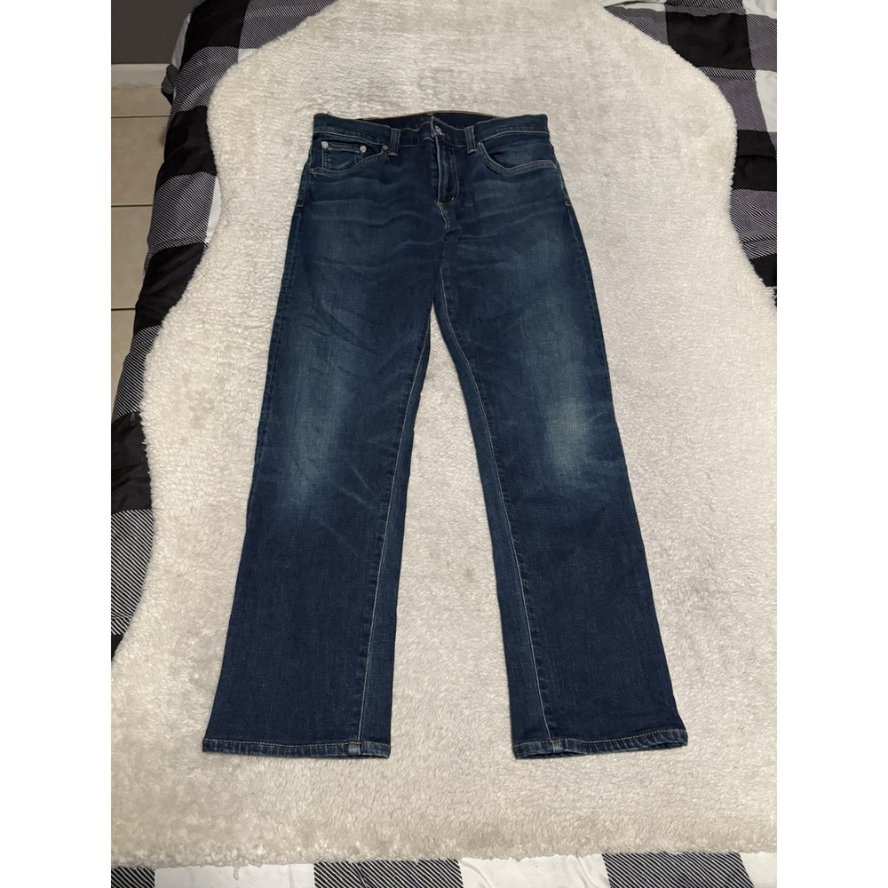 Citizens Of Humanity Core Jeans Mens 29x28 Slim Straight Stretch Denim Med Wash